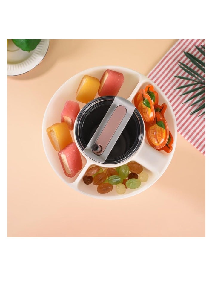 OASIS-TH 1 Pack Snack Bowl for Stanley 40 oz Tumbler, Snack Tray, Reusable Snack Ring for Stanley Insulated Cup Accessories  - Image 3