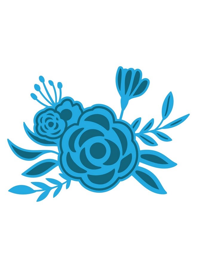 Sizzix Switchlits Embossing Folder Floral Label By Kath Breen 665736 Multicolor - Image 3