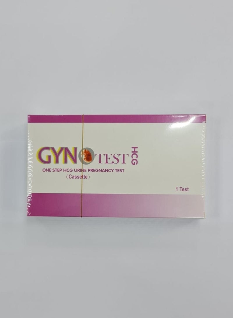 مجموعة اختبار الحمل جينوتيست وان ستيب HCG من قطعتين