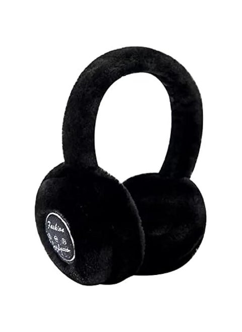 Wireless Bluetooth 5.0 Rechargeable Over The Ear Headphone Earmuffs with Extra Soft and Warm Fabric, Microphone