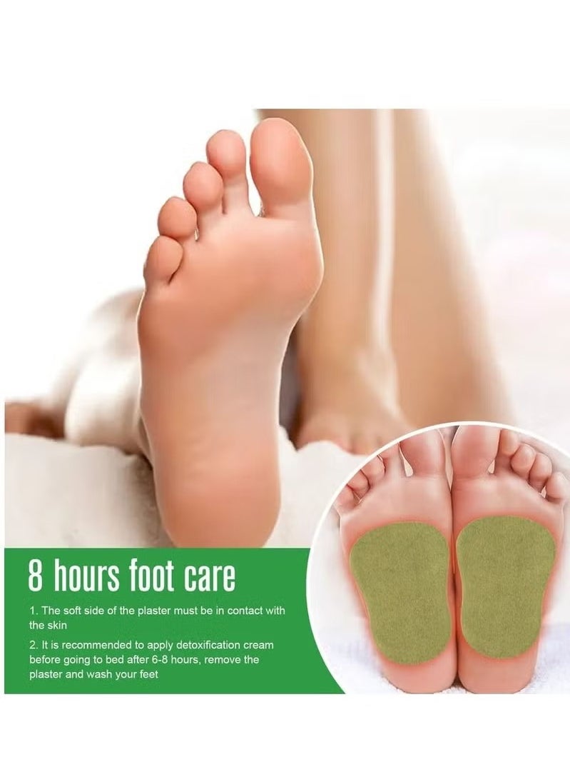 Sefudun Topical Ginger Foot Pain Relief Patch, Herbal Foot Therapy Patch Foot Pain Relief Patch, 16Patches  - Image 2