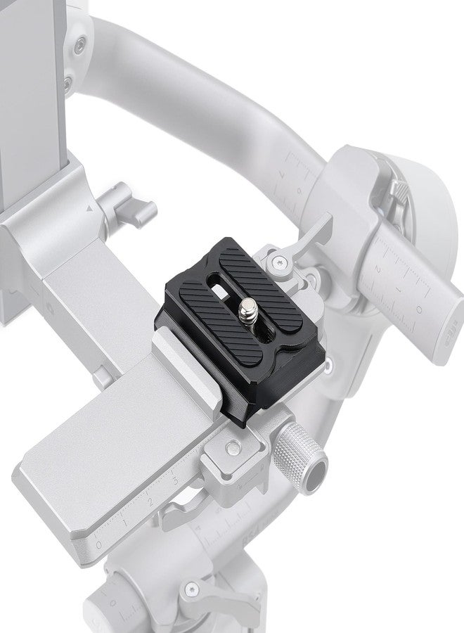 Hersmay RS3/RS4 Mini Quick Release Plate for DJI Ronin RS3mini Stabilizer Upper Quick Release Plate for DJI RS4 Mini/ RS3 PRO/ RS2/ RSC2 Gimble Stabilizer for Arca Swiss - Image 1