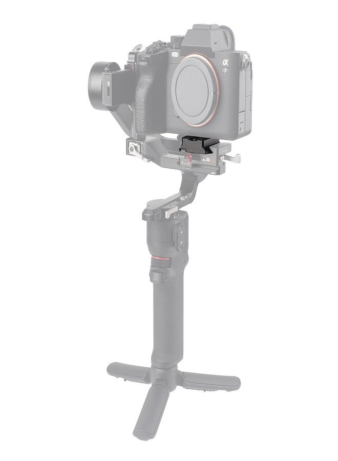 Hersmay RS3/RS4 Mini Quick Release Plate for DJI Ronin RS3mini Stabilizer Upper Quick Release Plate for DJI RS4 Mini/ RS3 PRO/ RS2/ RSC2 Gimble Stabilizer for Arca Swiss - Image 4