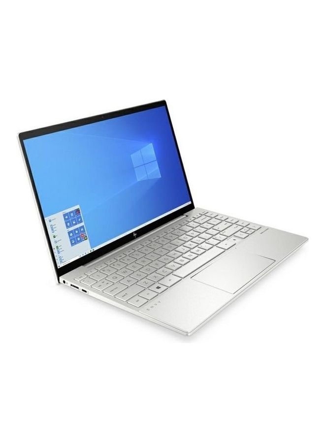 HP Envy 13-BA1007NE (Upgraded Version) Laptop With 13.3-Inch Full HD Display, 11th Gen Core i7-1165G7 Processer/8GB RAM/512GB SSD/Iris Plus Graphics/Windows 10 /International Version English/Arabic Silver - Image 2