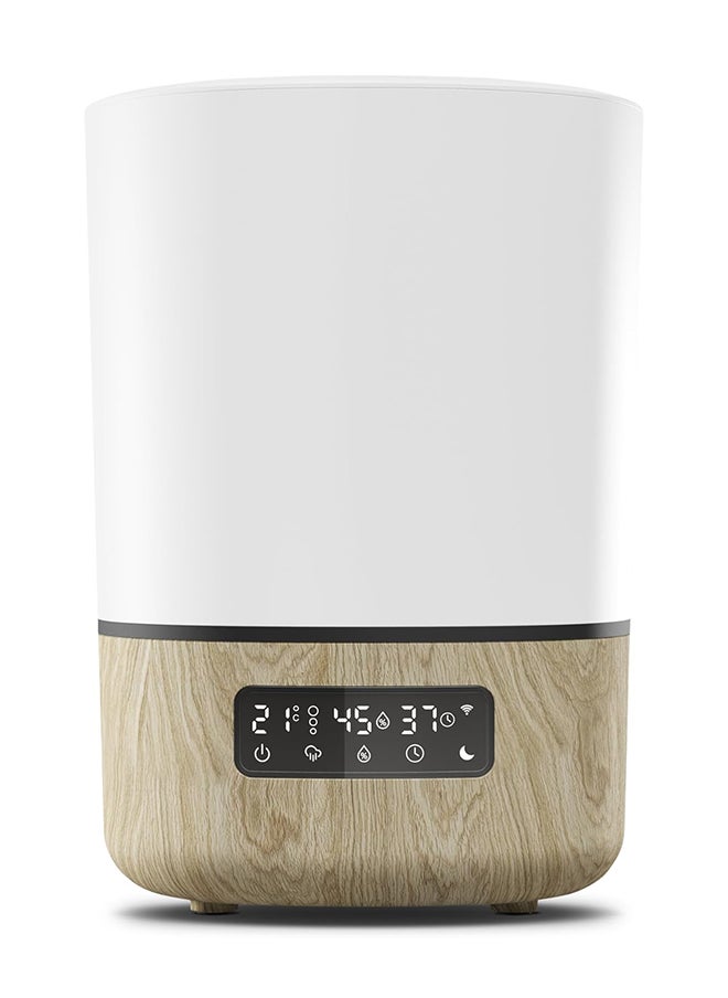 Maxi-Cosi - Breathe Humidifier, 24 hours Non-Stop, Essential Oil Diffuser, Modern Minimal Design, White Wood, 2 Year Warranty - Image 1