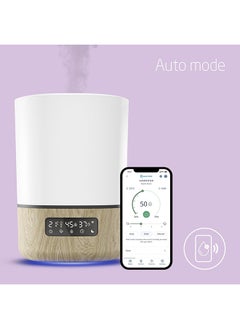 Maxi-Cosi Breathe Humidifier, 24 hours Non-Stop, Essential Oil Diffuser, Modern Minimal Design, White Wood, 2 Year Warranty  - Image 5