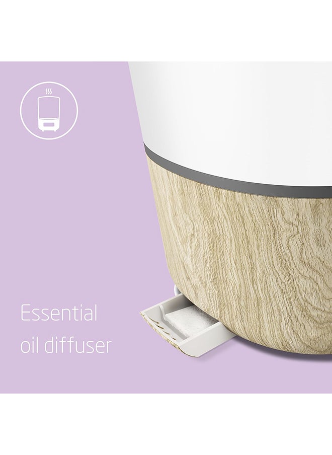Maxi-Cosi - Breathe Humidifier, 24 hours Non-Stop, Essential Oil Diffuser, Modern Minimal Design, White Wood, 2 Year Warranty - Image 1