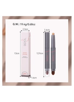 DEROL Sunny Psalms Polarized Eyeshadow Pen 03# Diffusion  - Image 4