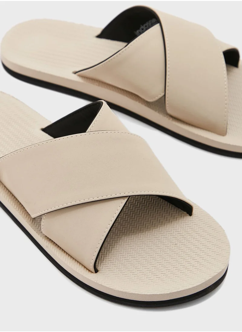 indosole Casual Cross Strap Sandals