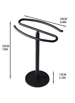 Matte Black Hand Towel Holder Stand, Free-Standing Towel Rack,  Stainless Steel Towel Bar Rack Stand, Tower Bar for Bathroom Kitchen Vanity Countertop - pzsku/Z3E0008DF0C734EA3124BZ/45/_/1698288699/1309c67d-0221-42ae-a3d7-55bbf11cac13