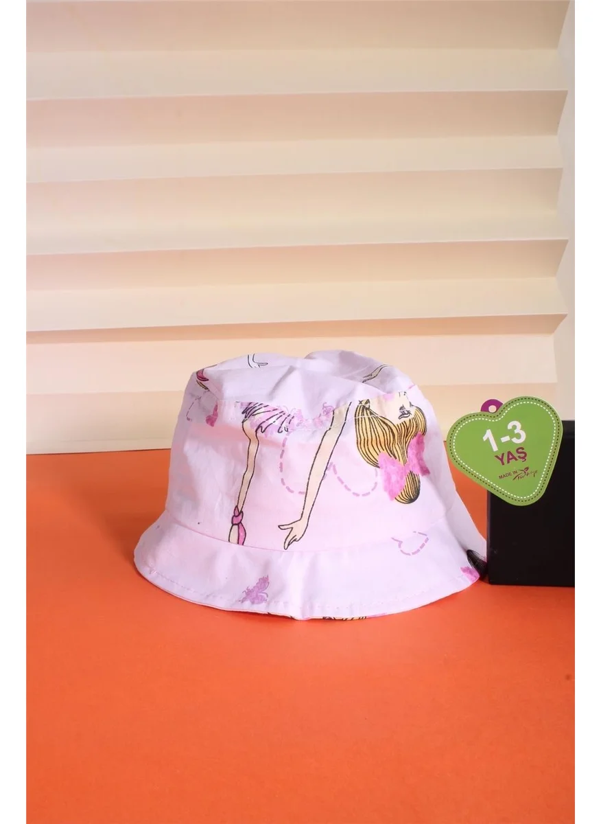 Cappello Pink 1-3 Years Safari Hat 24CCKSAFAR17