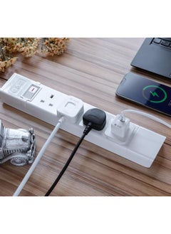 alfanar 4-Socket 5m Extension Cord With Safety Switch 2990 Watt Max Power 13 amp White  - Image 3