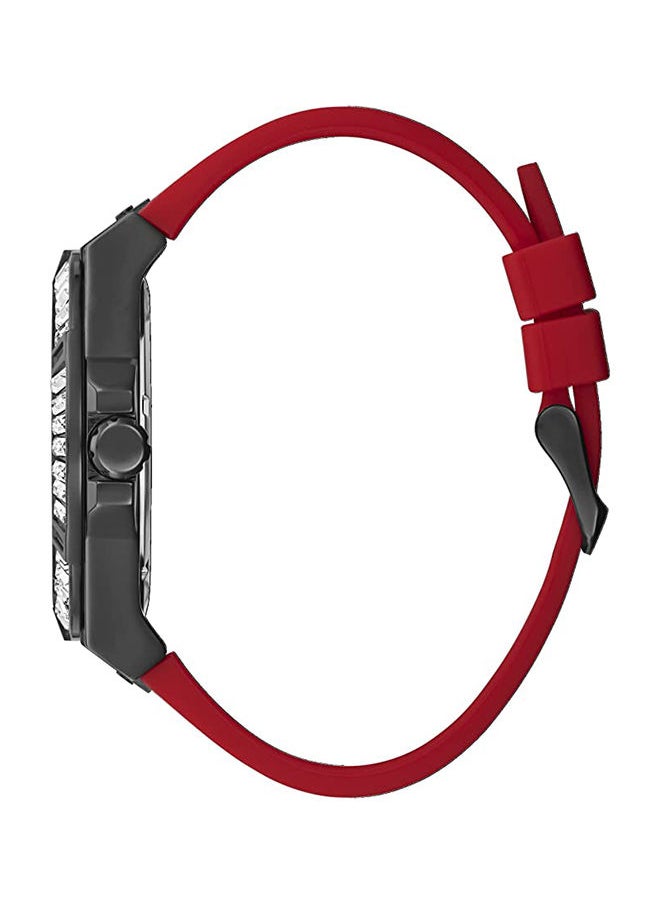 GUESS Men's Analog Silicone Wrist Watch - GW0208G6 - 47 mm  - Image 2