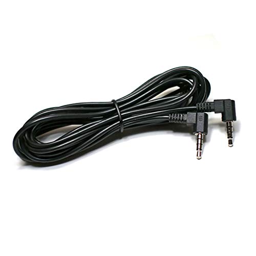 EDOTech EDO Tech 10 feet Long 3.5mm AV Cable Compatible for Philips Wonnie Dual Screen Portable DVD Player Screen-to-Screen - Image 1