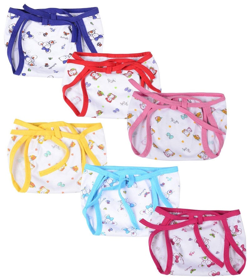 Fareto® New Born Baby 24 Single Layer | Super Soft | Cotton Nappies | Washable | Reusable (0-6 Months) - Image 2