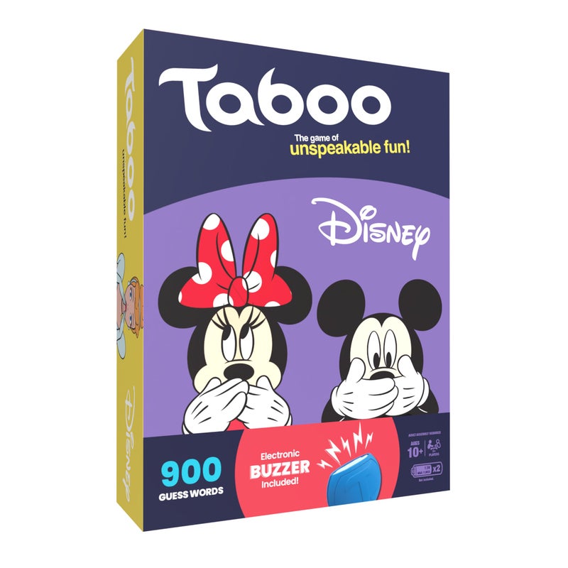USAopoly Taboo Disney Edition Party Board Game Themed Family Guess Word Game Officially Licensed Merchandise Game for 2 Players or More Perfect for Disney Fans Ages 10 and Up - Image 2
