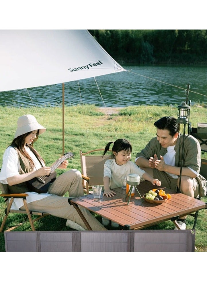 Generic 38W Solar Folding Panel - Portable Solar Charger for Phones/Tablets/Cameras Efficient Outdoor Solar Charging Solution - Portable 38W Solar Panel Foldable - Compatible with Phones, Laptops, Power Banks - 38W Foldable Solar Charger Panel - Lightweight for Camping/Travel - Image 4
