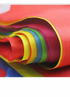 Lee Yon 100M Bunting Banner, Multicolor Flag Banners with 150 pcs Triangle Flags, Nylon Fabric Bunting Banners for Birthday, Wedding, Outdoor, Indoor Activity, Party Decoration Home Decorations  - Image 4