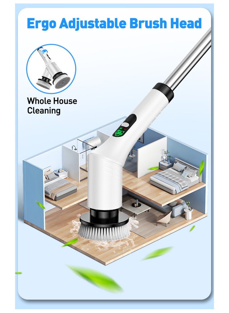 TNGames 9-in-1 Turbo Electric Scrubber | 16,000 RPM Professional Cleaning | 11kg Torque Non-Stall | 90min Runtime | IPX7 Waterproof  ﻿ - Image 5