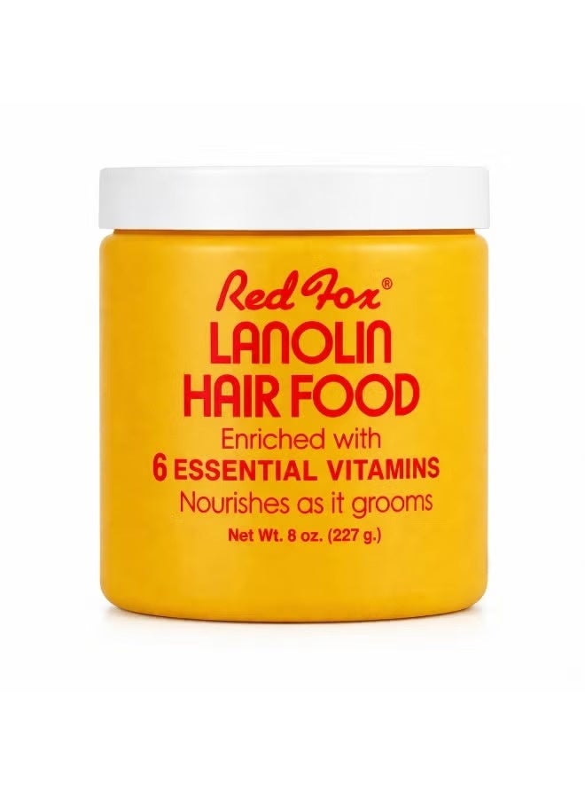 Red Fox Lanolin Hair Food Enriched with 6 Essential Vitamins, 227g - Image 1