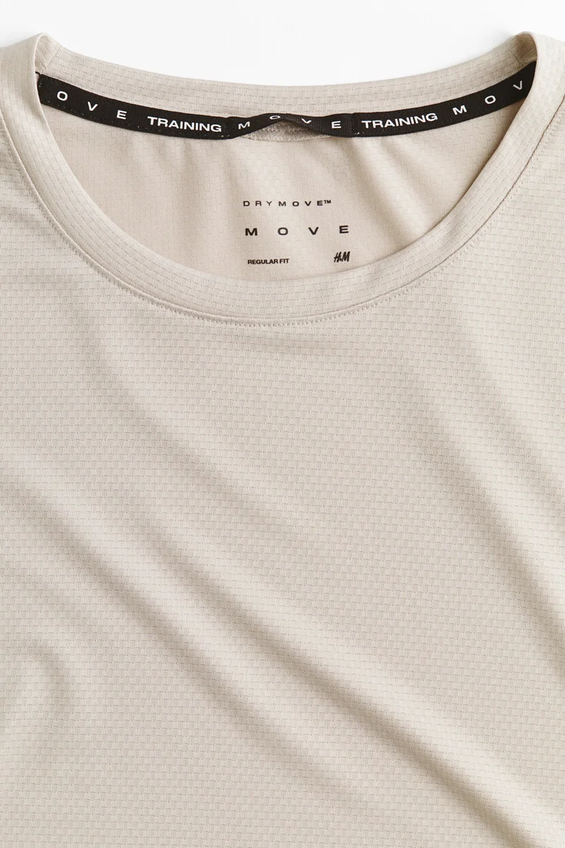 H&M  Mesh sports T-shirt with DryMove™ for Men | Best Price UAE