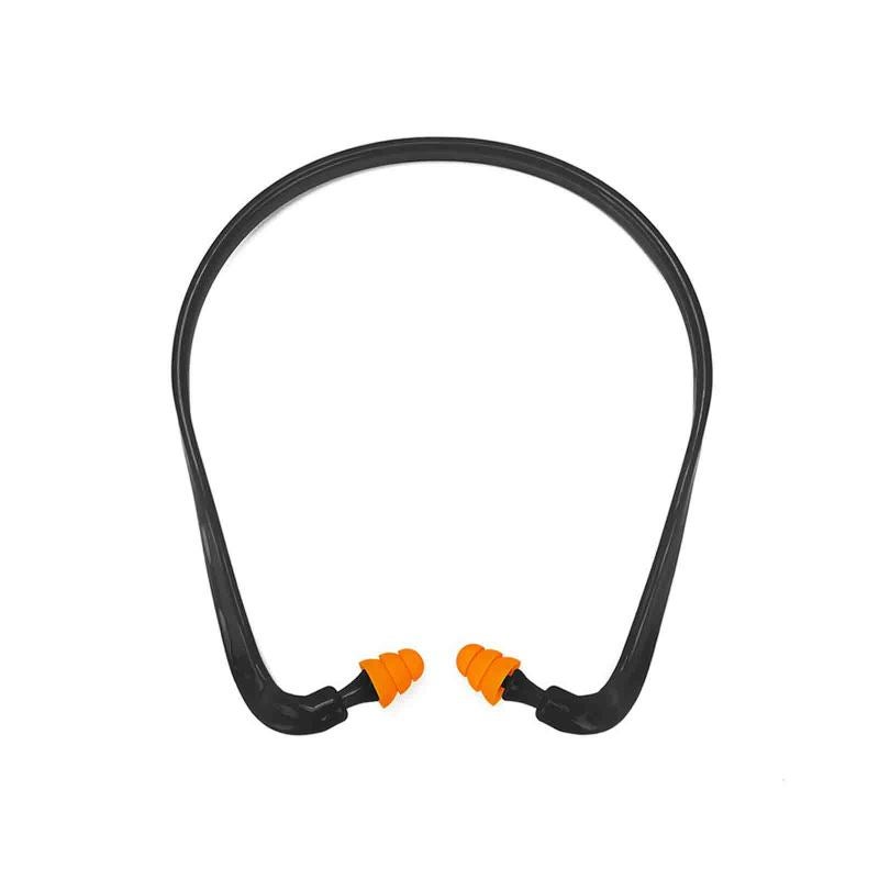 Noise Reduction Earplugs: 29dB NRR Individually Wrapped - Washable Silicone Pods Comfortable Ear Protection for Shooting, Concerts, Sleep, Work Safety & Travel - Image 1