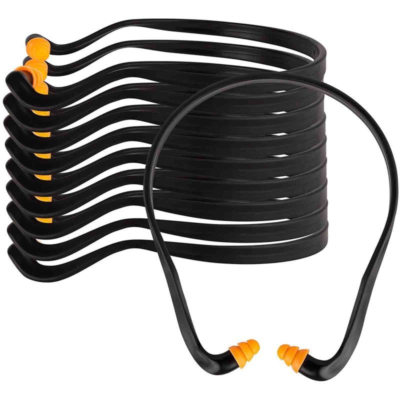 Noise Reduction Earplugs: 29dB NRR Individually Wrapped - Washable Silicone Pods Comfortable Ear Protection for Shooting, Concerts, Sleep, Work Safety & Travel - Image 2