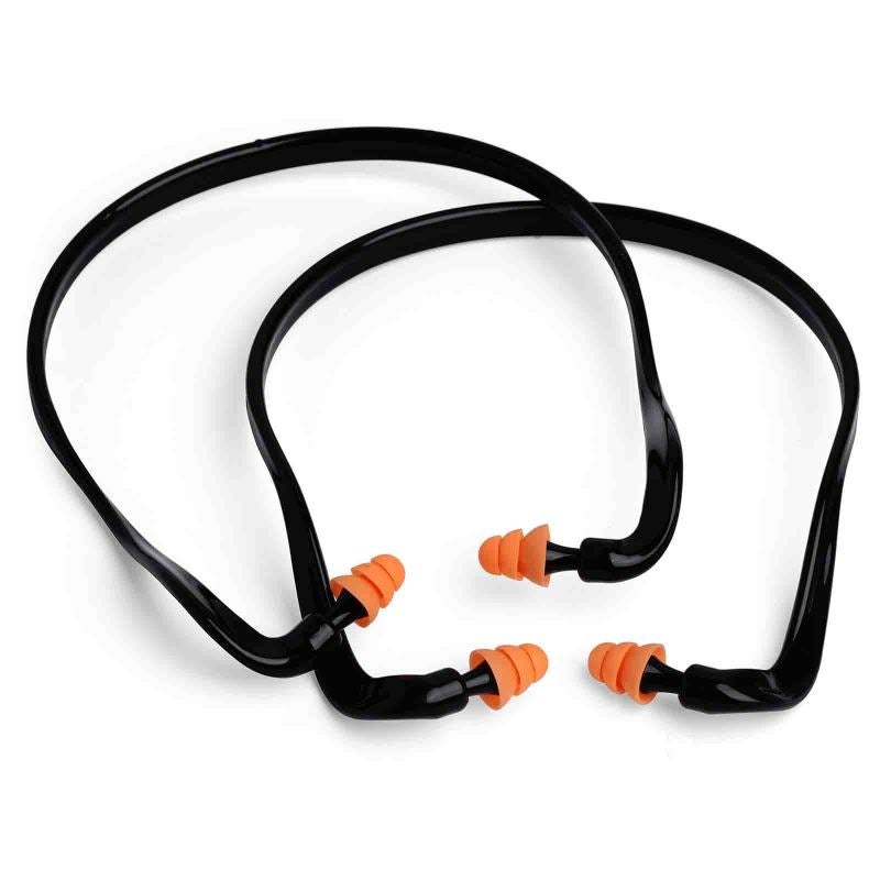Noise Reduction Earplugs: 29dB NRR Individually Wrapped - Washable Silicone Pods Comfortable Ear Protection for Shooting, Concerts, Sleep, Work Safety & Travel - Image 3