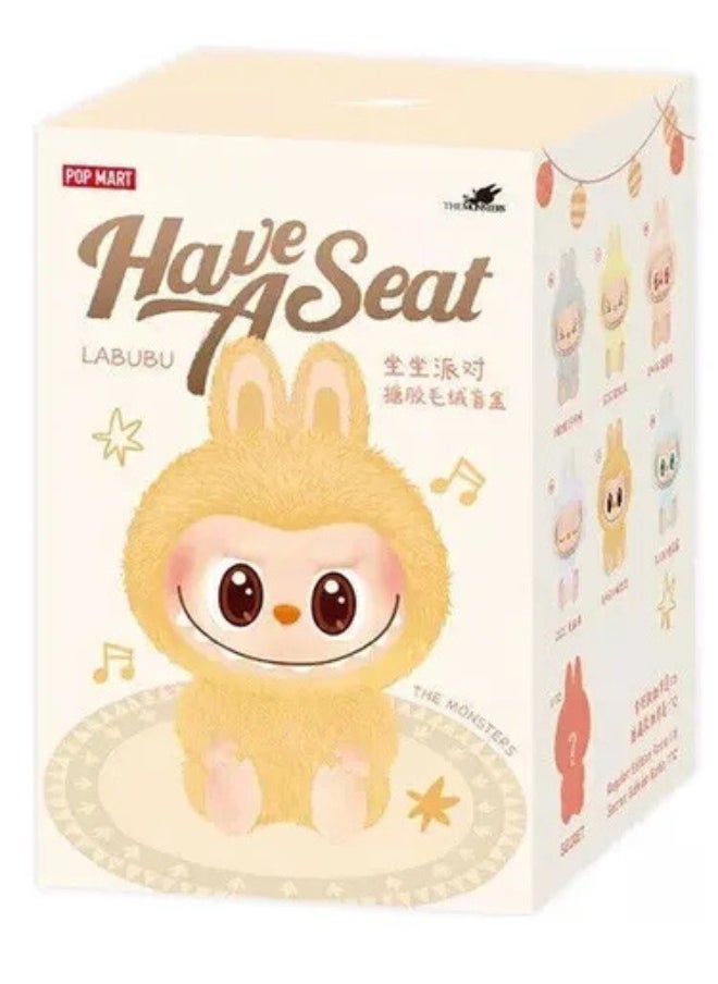 THE MONSTERS Series Labubu Have A Seat Pop Mart blind box Collectible Toy Art - SINGLE BOX (1PC only)