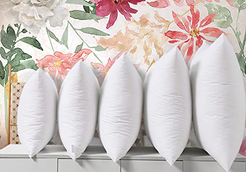 JIEITIVE Throw Pillow Inserts Hypoallergenic Premium Pillow Stuffer Square Form for Decorative Pillow Covers Cushion Bed Couch Sofa Set of 1-20 x 20 Inches - Image 5