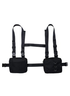Chest Rig Bag Tactical Waist Packs Bag, Chest Front Bag Underarm Shoulder Bag, Hip Bag for Men Women Adjustable Shoulder Bags Multipurpose Sport Waist Bag, Black
