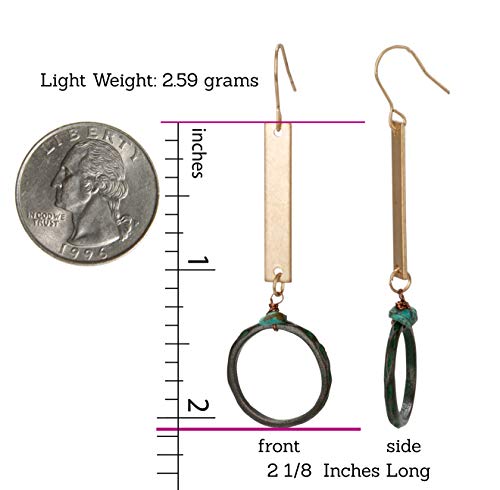 SPUNKYsoul 3 Pack Boho Fashion Country Vintage Statement Earrings for Women - Image 4