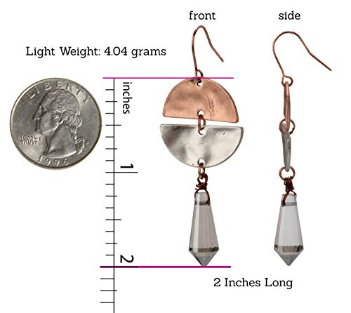 SPUNKYsoul 3 Pack Boho Fashion Country Vintage Statement Earrings for Women - Image 5