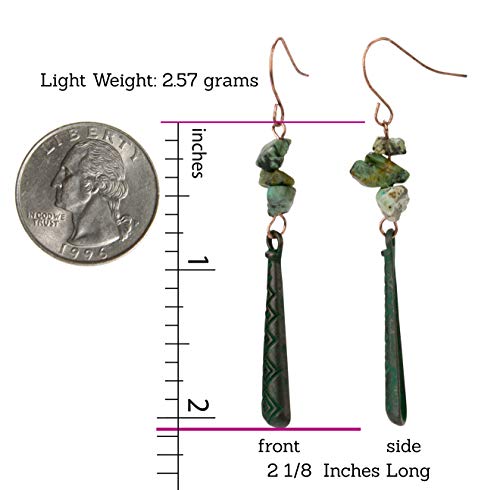 SPUNKYsoul 3 Pack Boho Fashion Country Vintage Statement Earrings for Women - Image 3