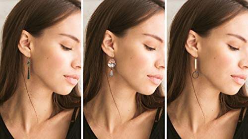 SPUNKYsoul 3 Pack Boho Fashion Country Vintage Statement Earrings for Women - Image 2