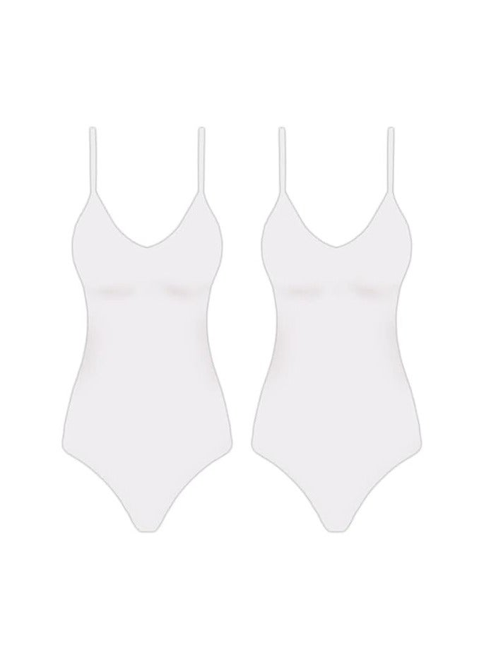 YOUNG WEAR Women's Shaping Bodysuit | Sleek Silhouette| Enhance Your Curves | Confidence and Comfort - Image 3