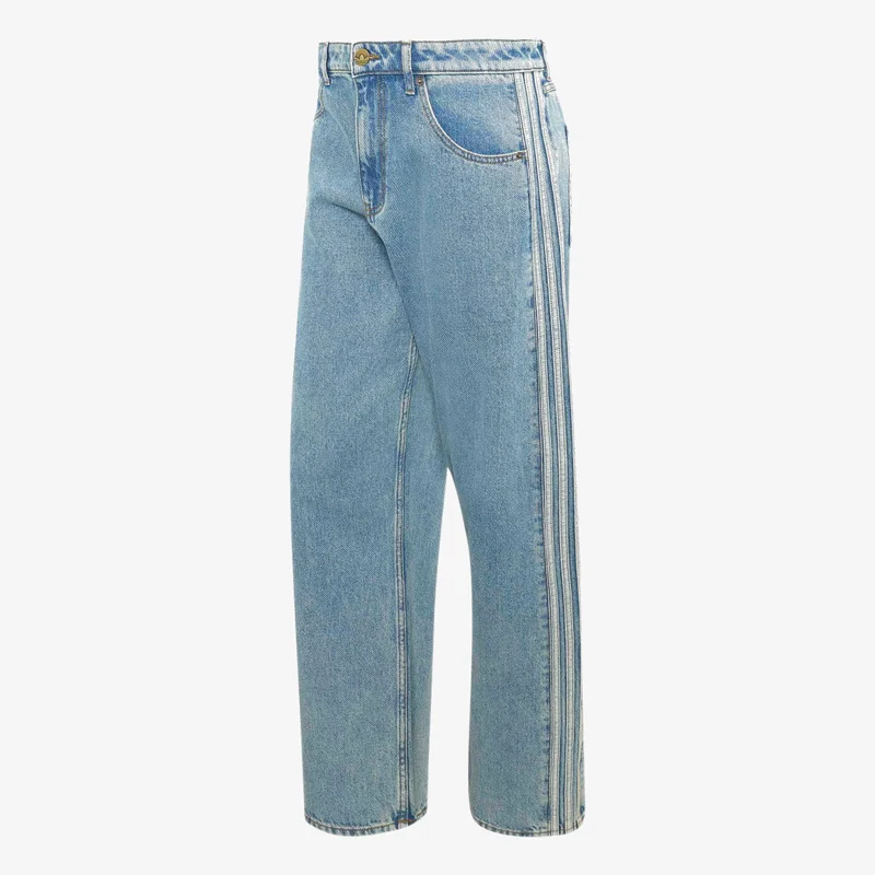 FIREBIRD ADICOLOR DENIM JEANS MID-RISE STRAIGHT LEG