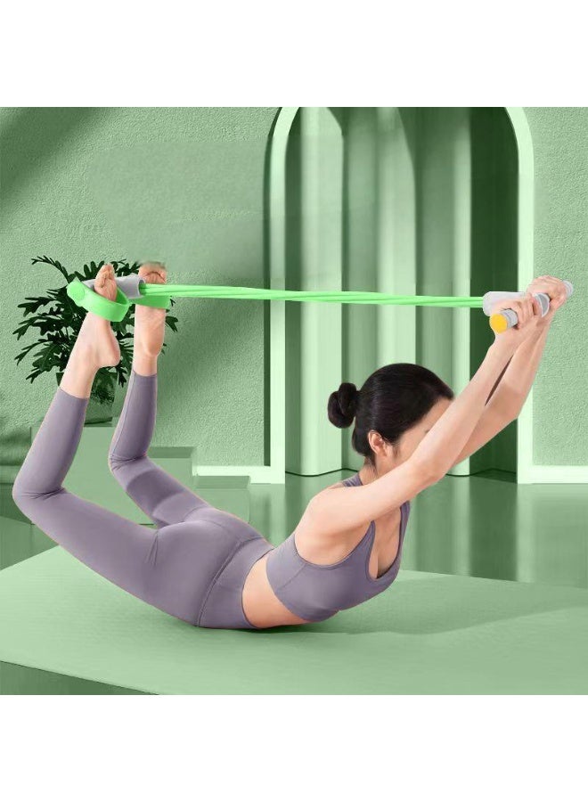 Healife Multifunctional Resistance Band Pedal Pull Rope for Full Body Workout, Yoga Stretching, Sit-Up Training, Ab Slimming, Arm & Leg Strengthening, Home Fitness Tool for Women, Men, Office Workers, Seniors & Beginners - Image 2