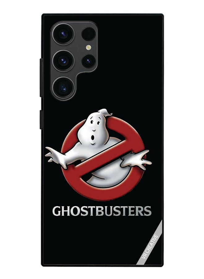 VR CREATIVE Protective Case Cover For Samsung Galaxy S23 Ultra 5G Ghostbuster Design Multicolour - Image 1