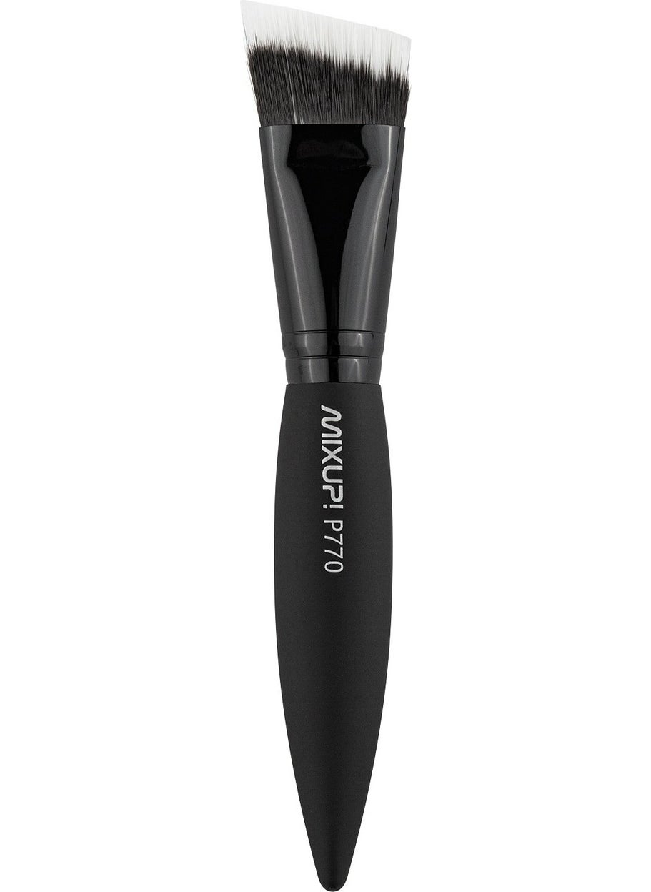 MIXUP ! Double Fiber Angled Face Makeup Brush P770 