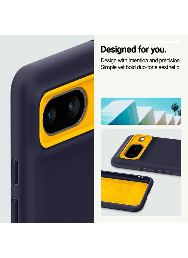 Caseology - CASEOLOGY by Spigen Nano Pop Back Cover Case Compatible with Google Pixel 8, [Two Tone Colour], Google Pixel 8 Case with Military Grade Drop Protection (TPU and PC | Blueberry Navy) - Image 1