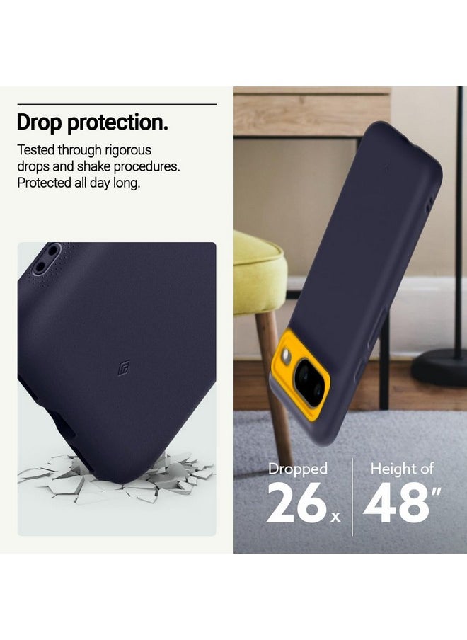 Caseology - CASEOLOGY by Spigen Nano Pop Back Cover Case Compatible with Google Pixel 8, [Two Tone Colour], Google Pixel 8 Case with Military Grade Drop Protection (TPU and PC | Blueberry Navy) - Image 1