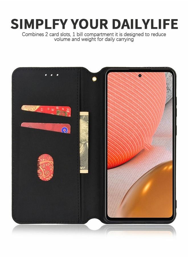 GROIC - Compatible with Xiaomi 13 Pro 6.73'' Case,Premium Leather Wallet Case with Kickstand and Card Slots,Visual Stereoscopic Embossing Design Flip phone Shell for Xiaomi 13 Pro - Image 1