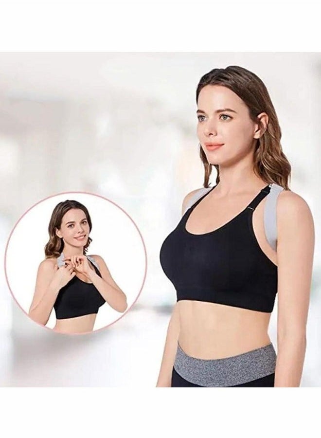 روكاوات مصحح وضعية Smart Back Brace مع مستشعر غير مرئي ، يخفف من الألم ، ويؤدي إلى استئصال الظهر ، ويمنع عادات الموقف السيئة الصحيح بالحكم  - Image 3