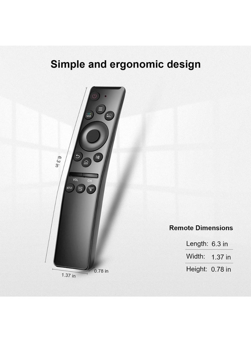 زدترون جهاز تحكم عن بعد عالمي لأجهزة تلفزيون سامسونج الذكية، بديل عن جهاز التحكم عن بعد لأجهزة التلفزيون عالية الدقة 4K UHD المنحنية QLED والمزيد، مع أزرار Netflix Prime Video - Image 3