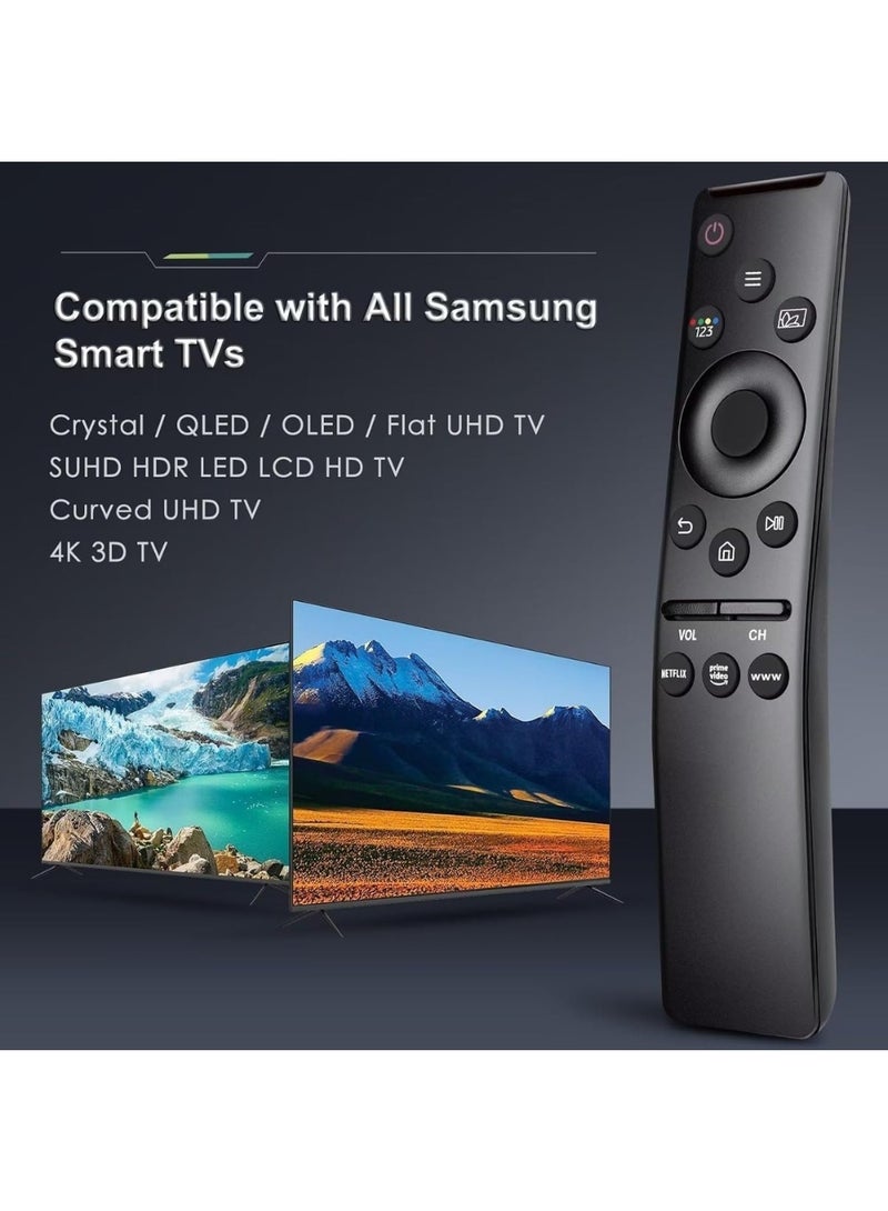 زدترون جهاز تحكم عن بعد عالمي لأجهزة تلفزيون سامسونج الذكية، بديل عن جهاز التحكم عن بعد لأجهزة التلفزيون عالية الدقة 4K UHD المنحنية QLED والمزيد، مع أزرار Netflix Prime Video - Image 5