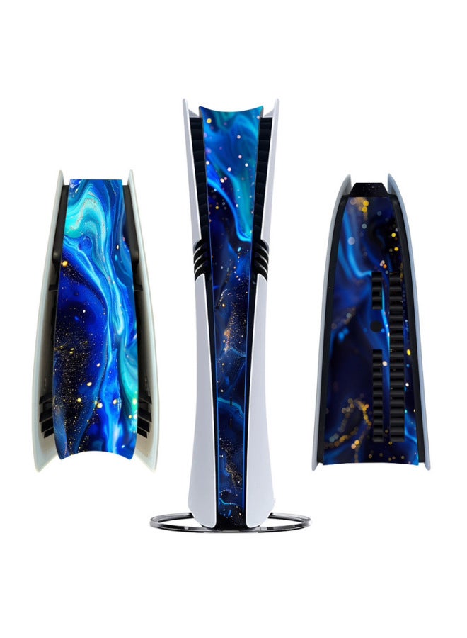 PS5 Pro Side Film Middle Anti-fingerprint Host Bar Personality Stickers Can Be Made To The Side-Color:141290 - Image 2