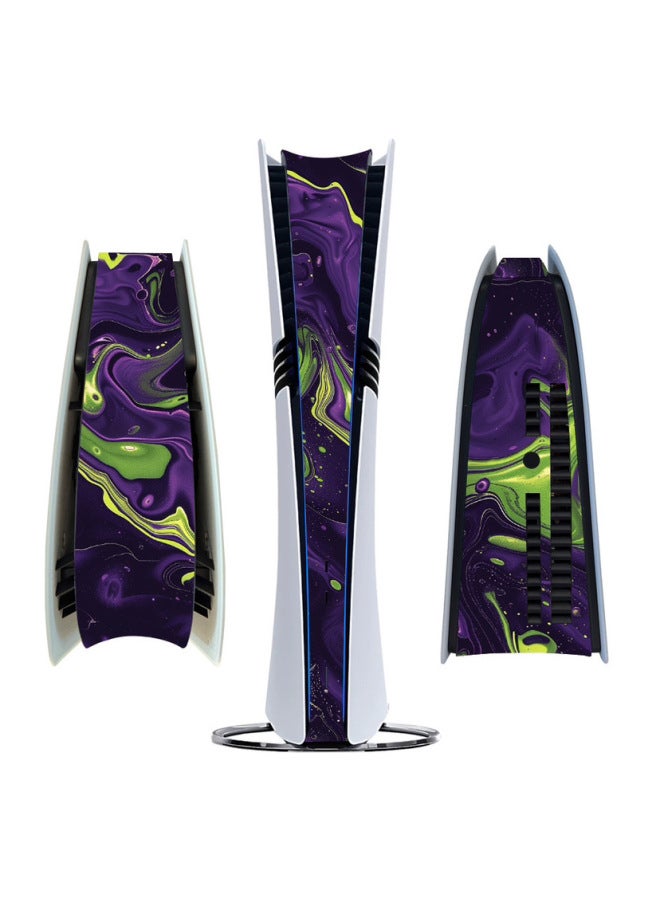 PS5 Pro Side Film Middle Anti-fingerprint Host Bar Personality Stickers Can Be Made To The Side-Color:141290 - Image 5