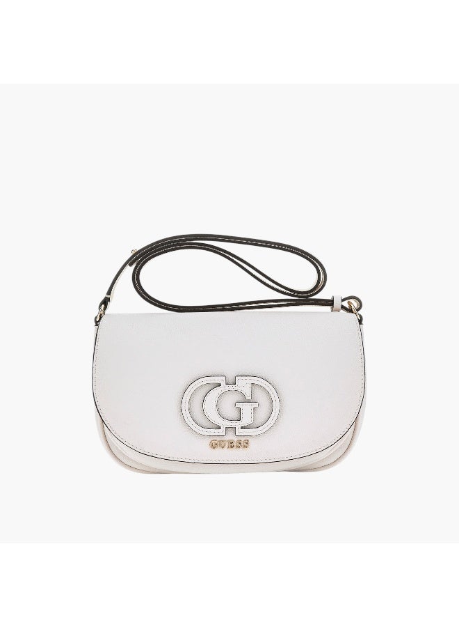 GUESS حقيبة كروس بودي مزخرفة للنساء - Image 1