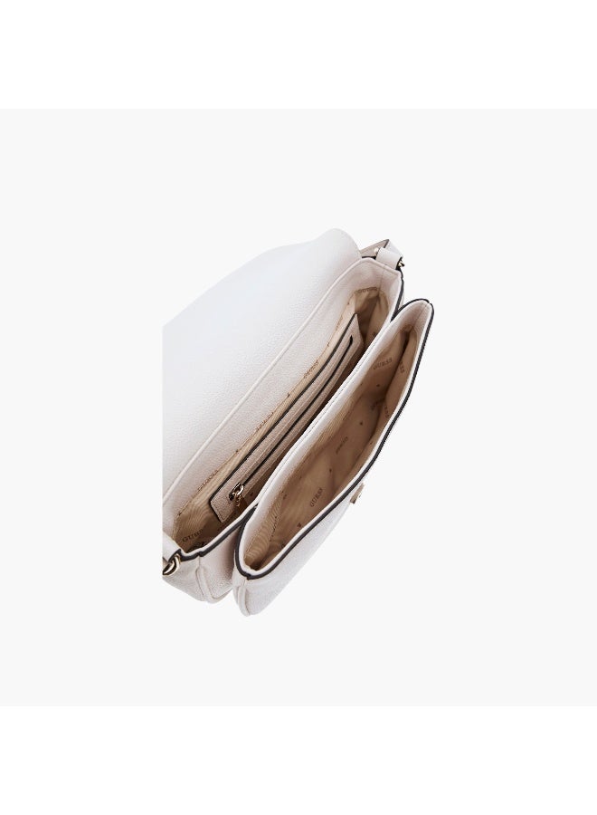 GUESS حقيبة كروس بودي مزخرفة للنساء - Image 3